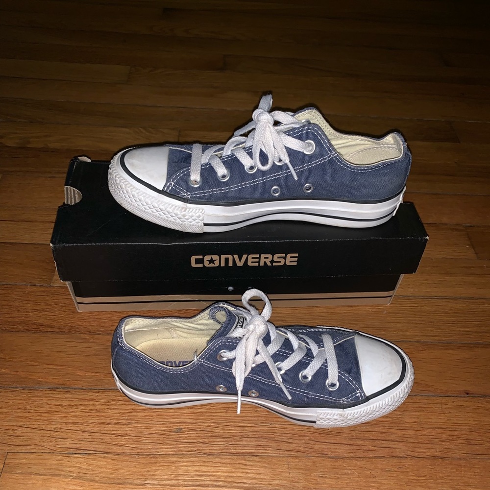 Navy Blue Converse